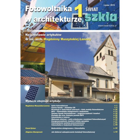 Fotowoltaika w architekturze + Świat Szkła 7-8/2015