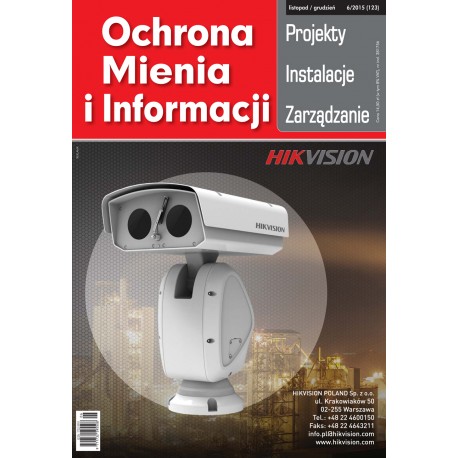 Numer 6/2015 - Ochrona Mienia i Informacji