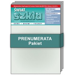 PAKIET Świat Szkła - Prenumerata drukowana + elektroniczna 2024