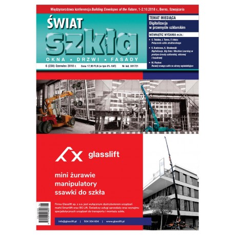 Numer 6/2018 - Świat Szkła 