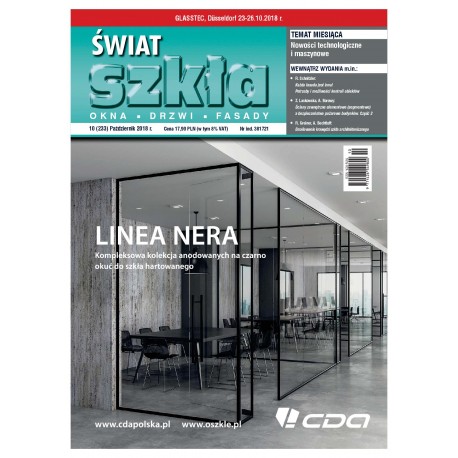 Numer 10/2018 - Świat Szkła 