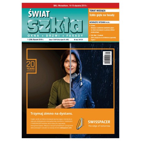 Numer 1/2019 - Świat Szkła 