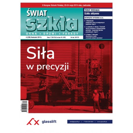 Numer 4/2019 - Świat Szkła 