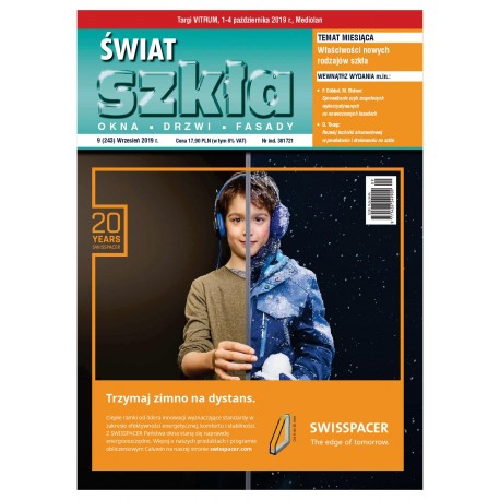Numer 9/2019 - Świat Szkła