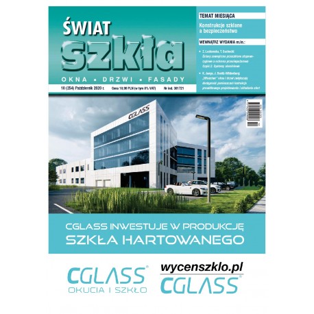 Numer 10/2020 - Świat Szkła