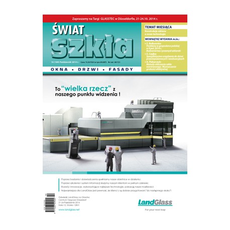 Numer 10/2014 - Świat Szkła